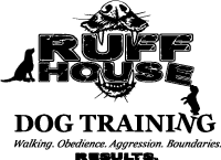 ruff house dog training logo